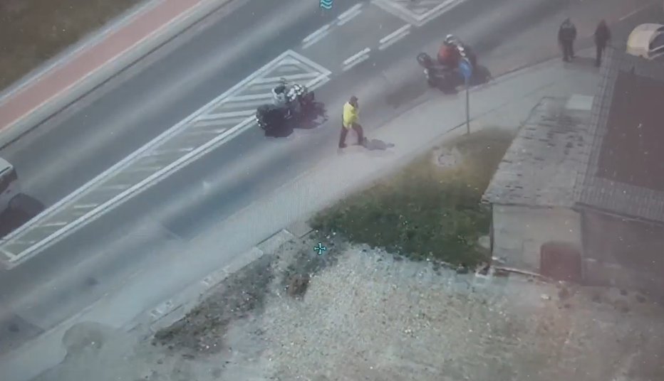 Fotografija: Drugi motorist na znake policista ni ustavil FOTO: PU Ljubljana