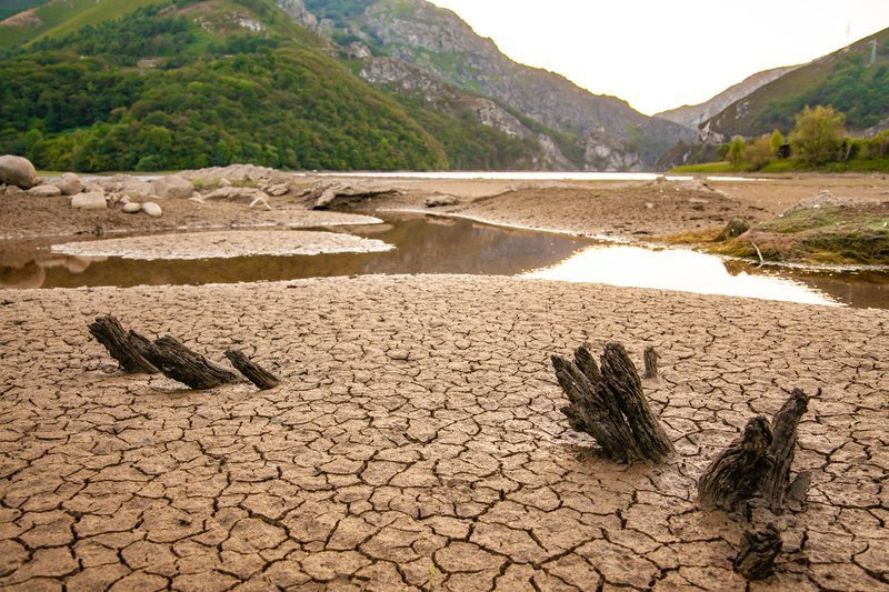 Fotografija: Zimska suša prinaša v Evropi katastrofalne posledice. FOTO: Depositphotos