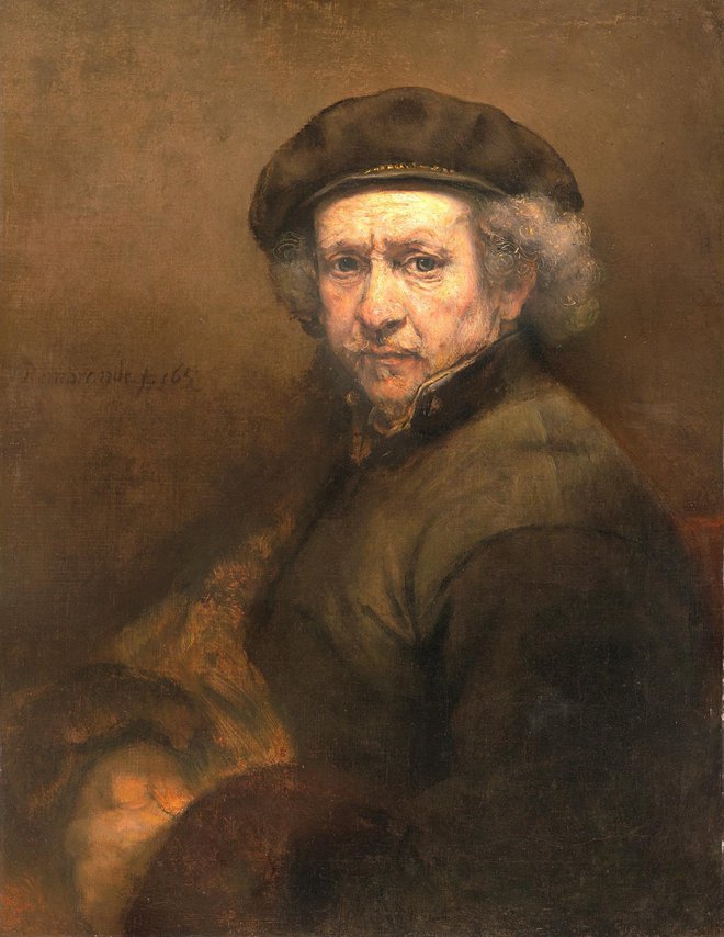 Slikarjev avtoportret FOTOGRAFIJE: Muzej Rembrandtova hiša, Amsterdam