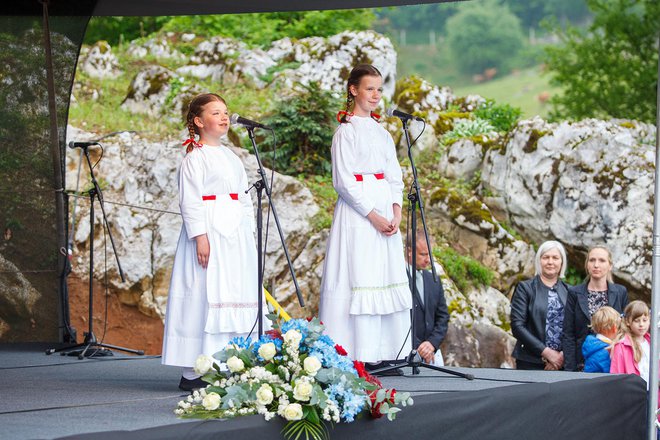 V kulturnem programu so nastopili Folklorna skupina FS Dragatuš, učenci OŠ Komandanta Staneta Dragatuš ter glasbeniki Orkestra Slovenske vojske in Royal Yeomanry.