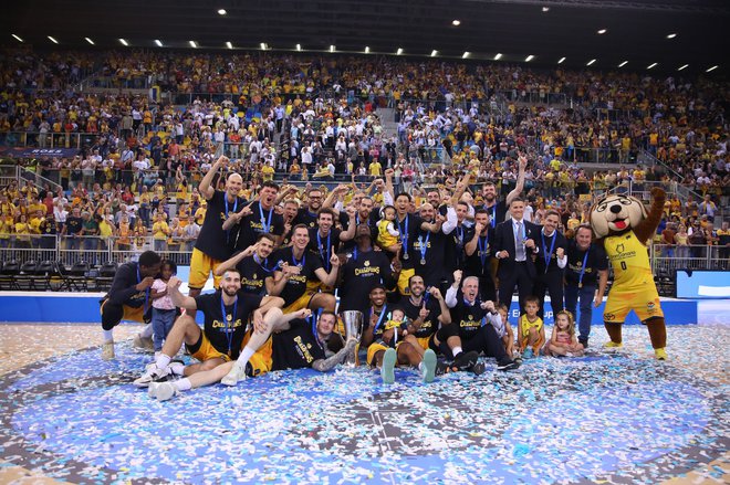 Gran Canaria je z zmago v evropskem pokalu dosegla največji uspeh v zgodovini. FOTO: BC Gran Canaria