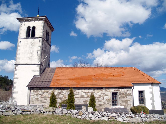 Slikovita cerkev svetega Martina v Šilentabru