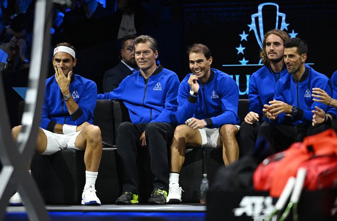 Đoković, Nadal in Federer so dolga leta razvajali gledalce z izjemnimi teniškimi igrami. No, dva jih še vedno. FOTO: Dylan Martinez Reuters