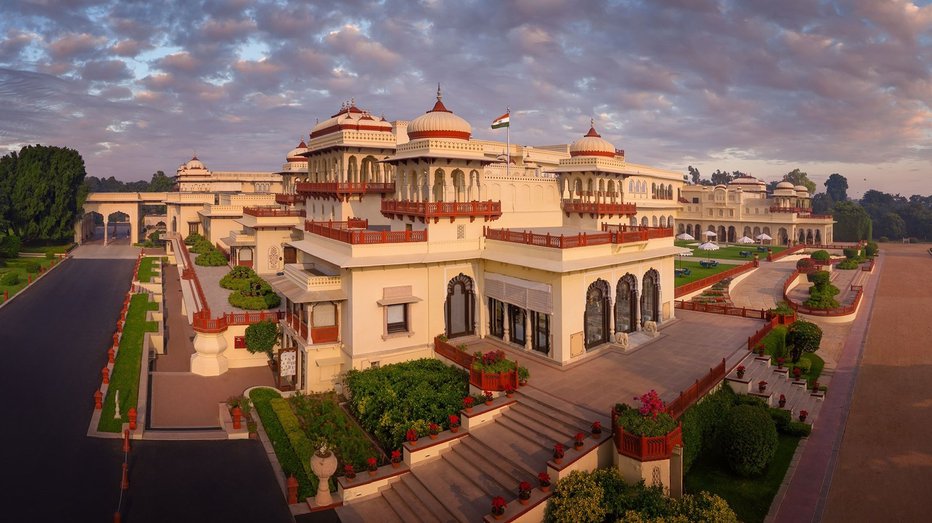 Fotografija: Najboljši hotel je bil nekoč palača džajpurskega maharadže. FOTOGRAFIJE: Promocijski Material