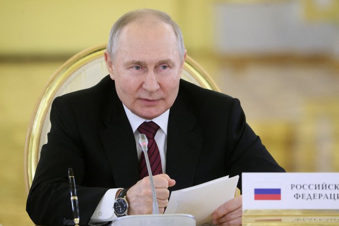 Ruski predsednik Vladimir Putin. FOTO: Sputnik Via Reuters