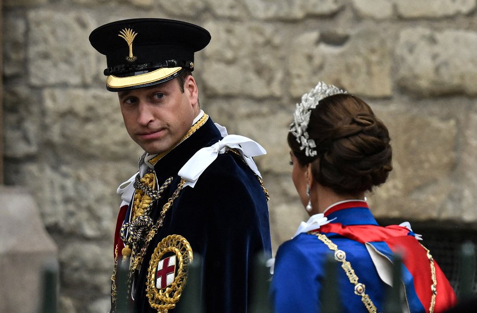 Fotografija: Princ in princesa naj bi se pogosto prepirala. FOTO: Pool Via Reuters