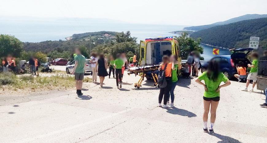 Fotografija: Huda nesreča v hrvaški Istri. FOTO: Istarski.hr