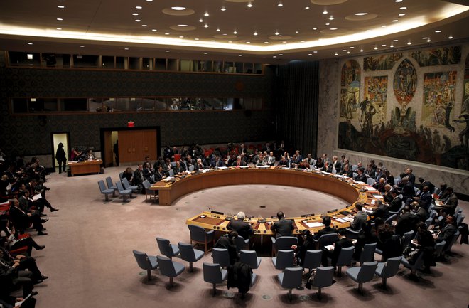 Varnostni svet OZN sestavlja petnajst držav članic. FOTO: Š Mike Segar/Reuters Reuters Pictures