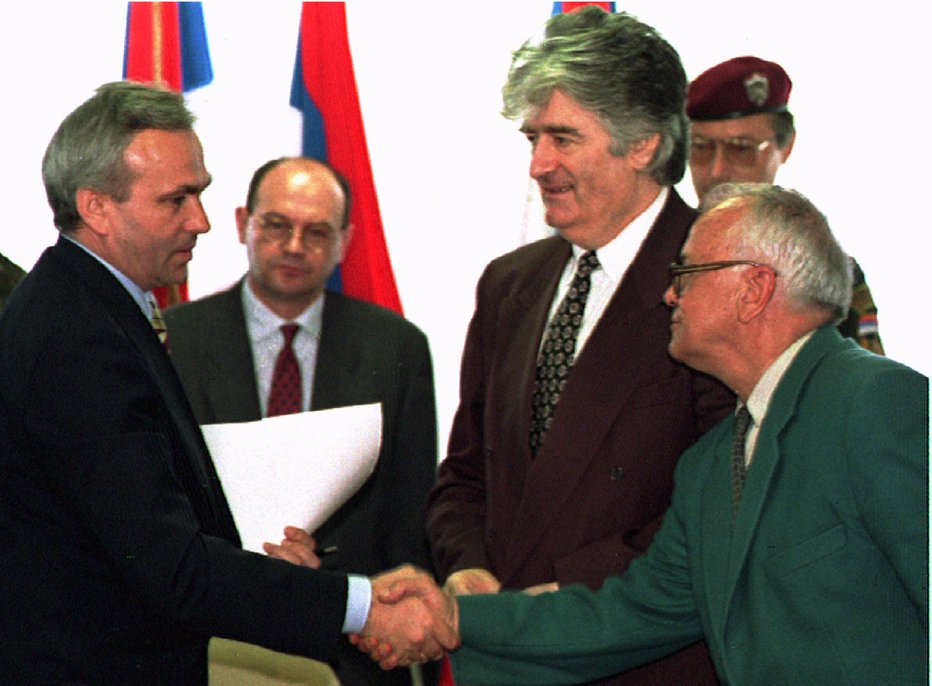 Fotografija: Jovica Stanišić (levo) je vodil srbsko Službo državne varnosti.