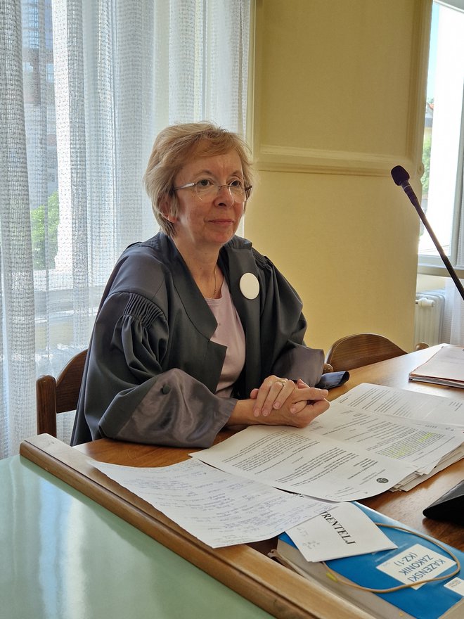 Tožilka Renata Brodarič Trentelj je predlagala zaporno kazen.  FOTO: Tanja Jakše Gazvoda
