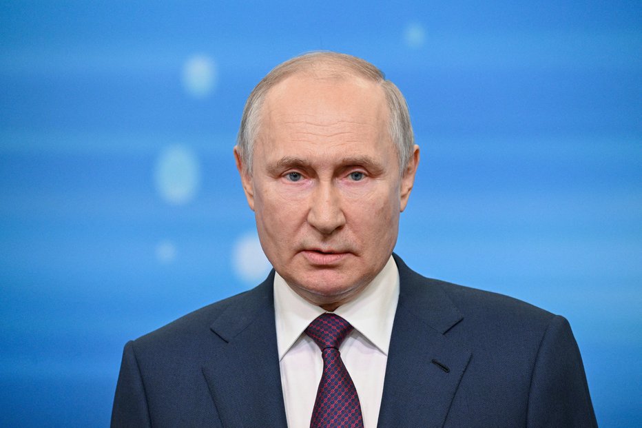 Fotografija: Ruski predsednik Vladimir Putin. FOTO: Host Photo Agency Via Reuters