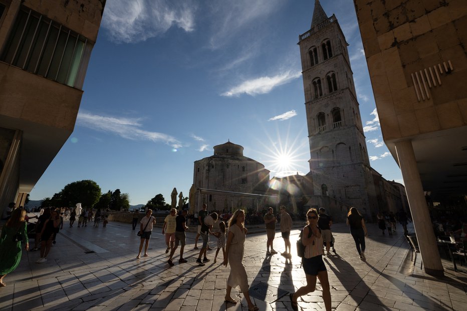 Fotografija: Zadar je prava poslastica za ljubitelje zgodovine. FOTO: Antonio Bronic/Reuters