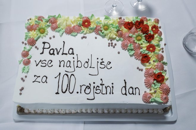 Svečana torta za Pavlinih 100 let!