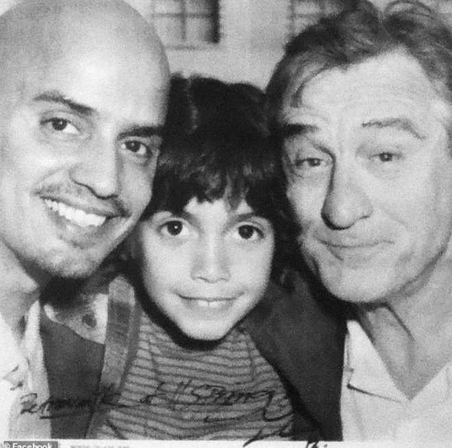 Oskarjevec z vnukom in njegovim očetom Carlosom FOTO: Osebni Arhiv