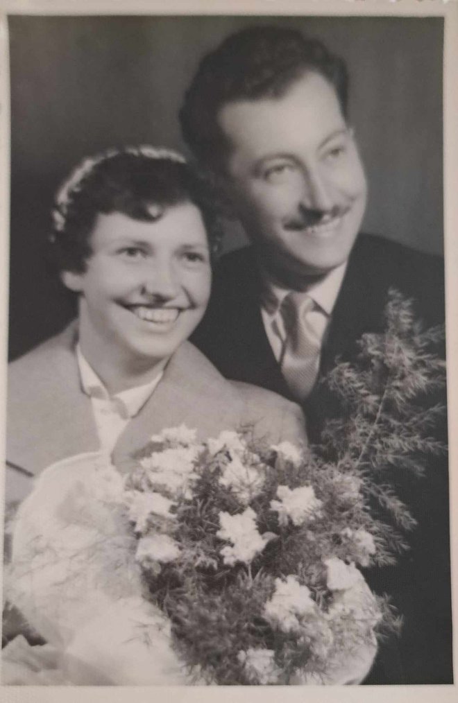 Leta 1958 sta se poročila na Koroškem. FOTO: osebni arhiv