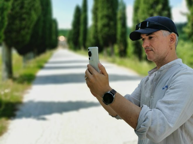 Gregor Pavlin je s telefonom Huawei P60 Pro naredi prave foto mojstrovine. FOTO: Huawei