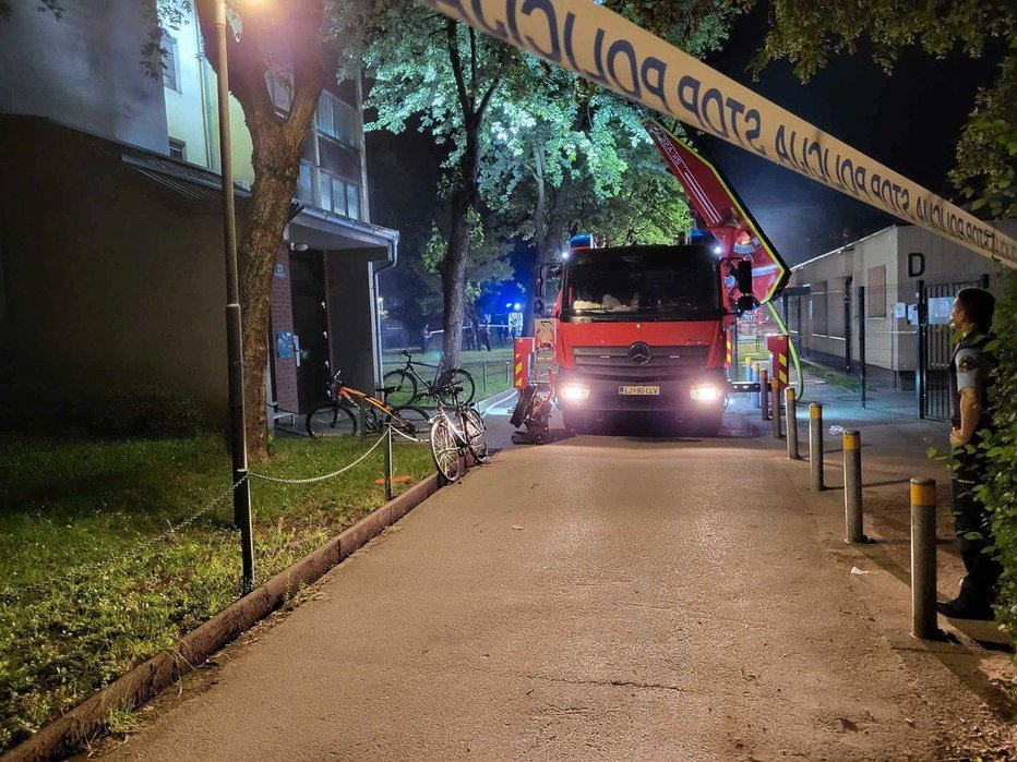 Fotografija: Stanovalci blokov lahko zelo prispevajo k protipožarni varnosti. FOTO: Komisija za preventivo Gasilske Zveze Ljubljana