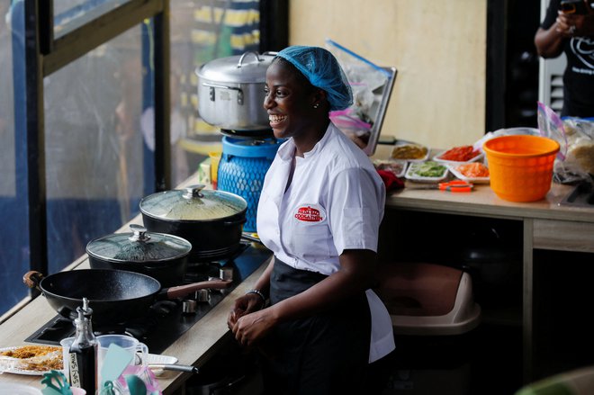 Rekordersko manijo v Nigeriji je zanetila 27-letna kuharica. FOTO: Temilade Adelaja/REUTERS