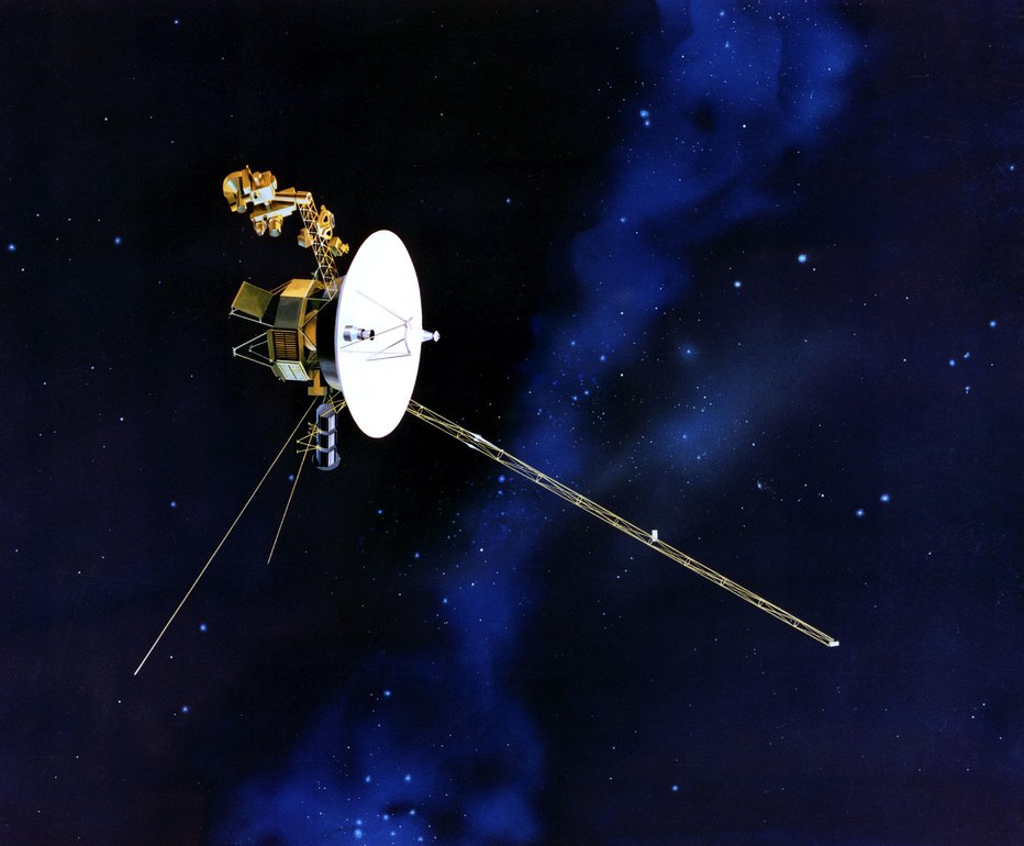 Fotografija: Nasin umetniški prikaz sonde Voyager 2 FOTO: Nasa, jpl