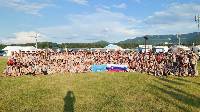 Slovenska odprava je štela 320 tabornikov in tabornic, večinoma starih med 14 in 18 leti. FOTO: Zveza Tabornikov Slovenije