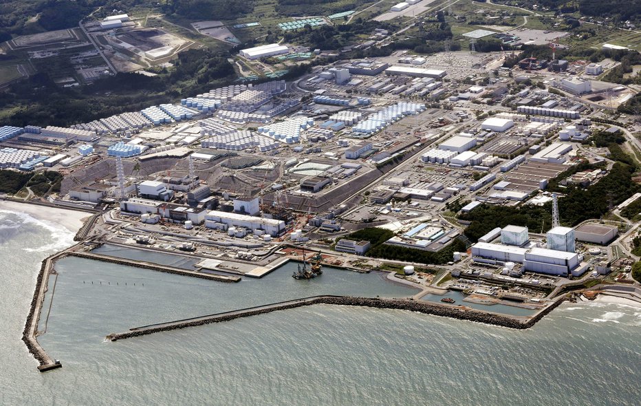 Fotografija: Jedrska elektrarna Fukušima. FOTO: Kyodo Via Reuters