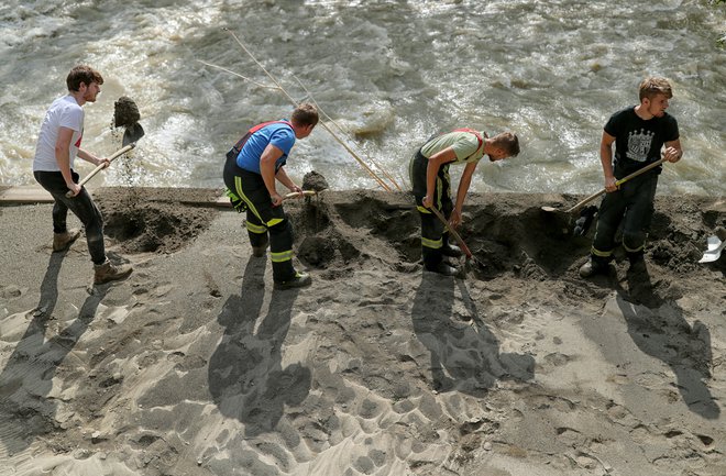 Posledice poplav v občini Luče. FOTO: Blaž Samec
