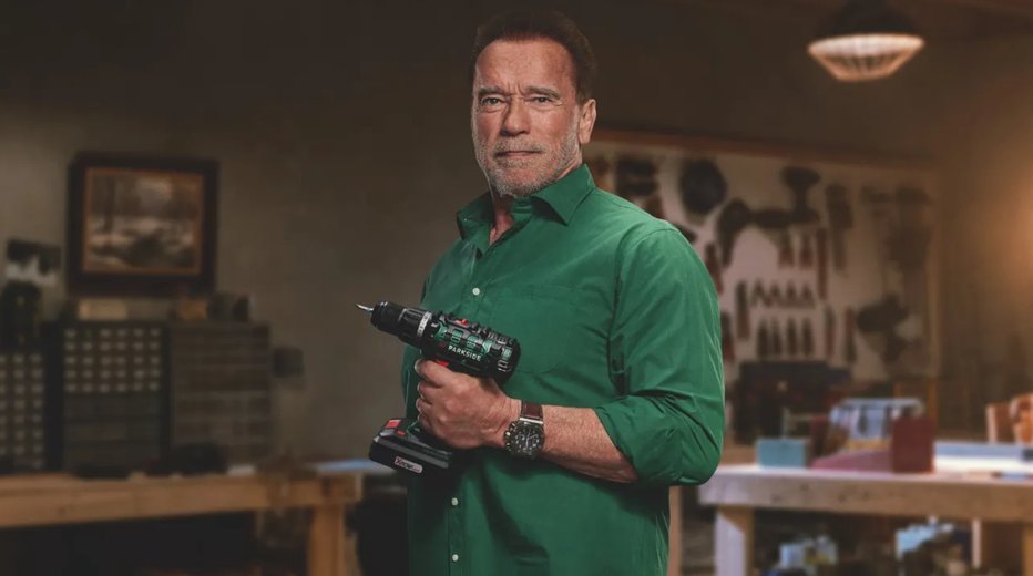 Fotografija: Uspeh se zgradi z lastnimi rokami, prepričuje Schwarzenegger. FOTO: Press, parkside
