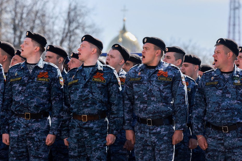 Fotografija: Ruska vojska je ena najmočnejših na svetu. FOTO: Anton Vaganov Reuters