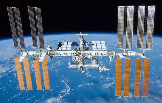 Mednarodna vesoljska postaja FOTO: Wikipedia