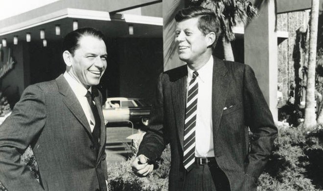 Ne Sinatra ne JFK nista nikoli javno priznala, da imata povezave s svetom organiziranega kriminala.  FOTO: Promo Press Release