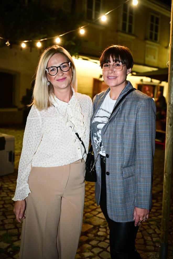 Doroteja Mauko in Nina Petrič sta si izmislili Vinske večere ob Stari trti.