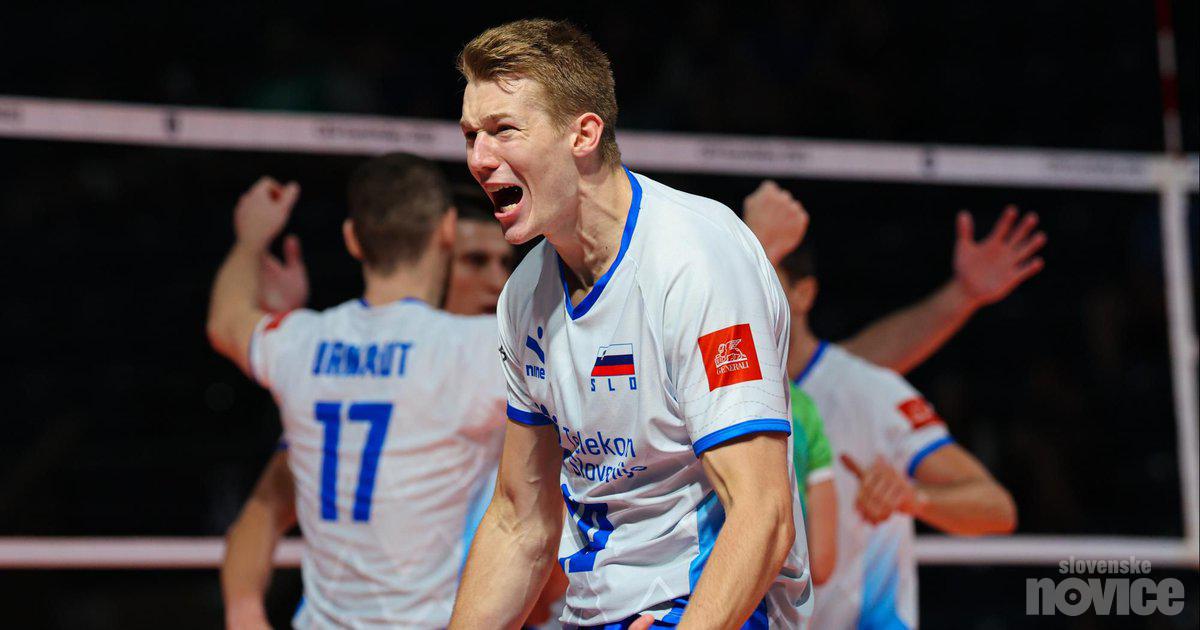 Os vigorosos jogadores de voleibol eslovenos saíram do abismo