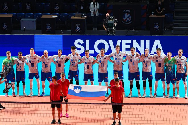 Slovenija je v polfinalu EP. FOTO: Cev