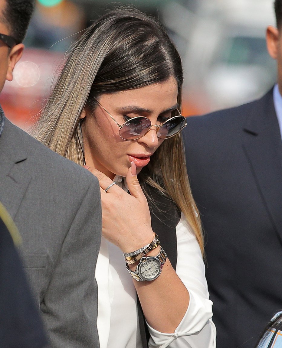 Fotografija: Emma Coronel Aispuro je bila novembra 2021 obsojena na tri leta zveznega zapora, potem ko je priznala krivdo. FOTO: Reuters