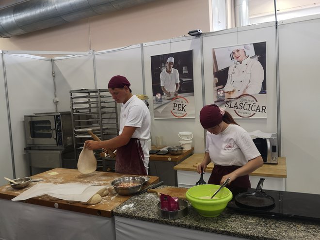 V Šolskem centru Šentjur se lahko izučite za peka ali slaščičarja.