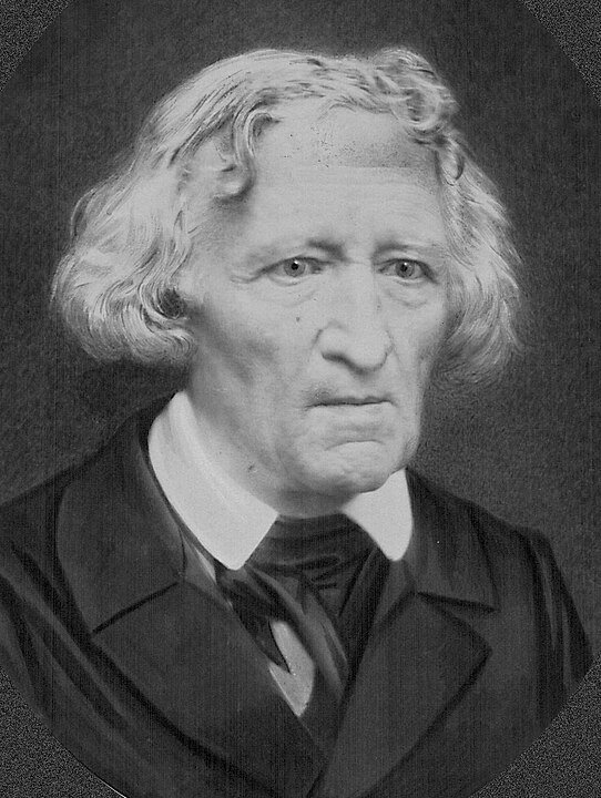 Jacob Grimm na retuširani fotografiji Siegmunda Friedländerja iz leta 1857 FOTO: Siegmund Friedländer/Wikimedia

Commons/public domain