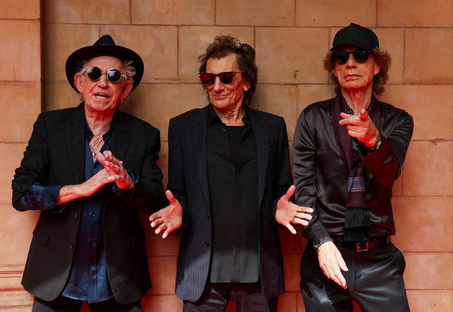 Fotografija: Nov studijski album zasedbe The Rolling Stones je tu. FOTO: Toby Melville Reuters
