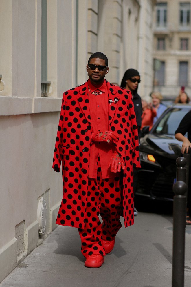 Nepričakovana pikapolonica

Usher je navdušil (in presenetil) na modni reviji italijanske luksuzne hiše Marni.