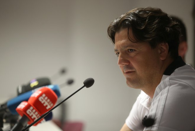 Zlatko Zahović, ko je še bil športni direktor NK Maribor. FOTO: Tadej Regent, Delo