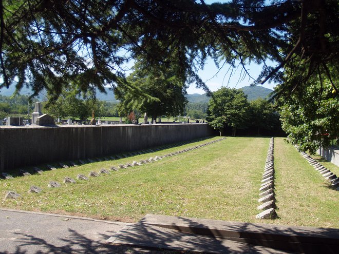 Pokopališče padlih vojakov iz prve svetovne vojne