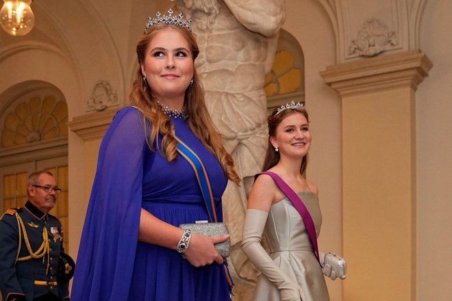 Nizozemska princesa Catharina-Amalia in belgijska princesa Elisabeth sta še samski. FOTO: Reuters