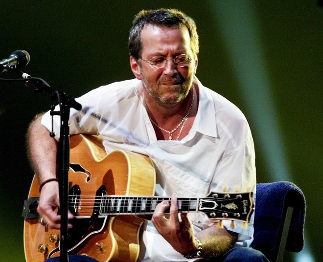 Clapton je prejel 18 grammyjev. FOTO: Jeff Mitchell, Reuters