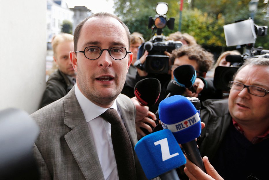 Fotografija: Zaradi napak v ravnanju belgijskih oblasti je pri priči odstopil belgijski pravosodni minister Vincent Van Quickenborne. FOTO: Francois Lenoir/Reuters