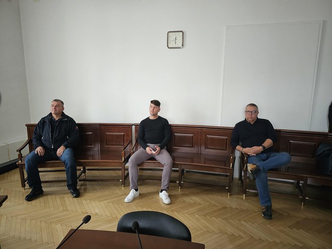 Na fotografiji (z leve) Zdenko Žinkovič, Bojan Jagodic Oven in Gregor Krašnja FOTO: Aleksander Brudar