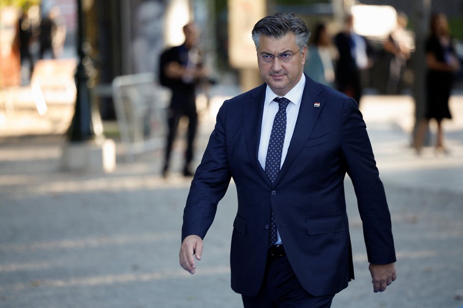 Fotografija: Hrvaški premier Andrej Plenković FOTO: Juan Medina, Reuters