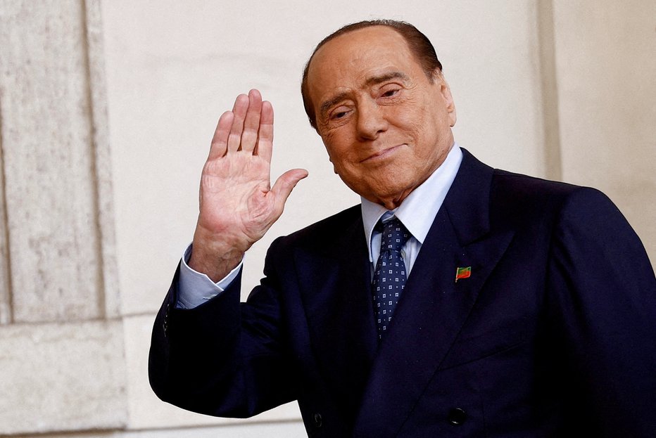 Fotografija: Silvio Berlusconi  FOTO: Guglielmo Mangiapane, Reuters