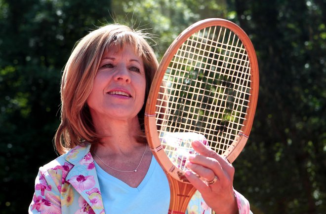 Bivša tenisačica Mima Jaušovec.  FOTO: Javornik Dejan