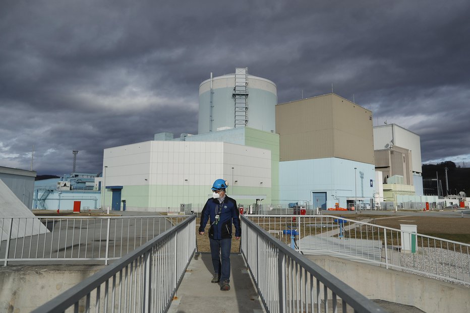 Fotografija: Nuklearna elektrarna Krško. FOTO: Leon Vidic, Delo