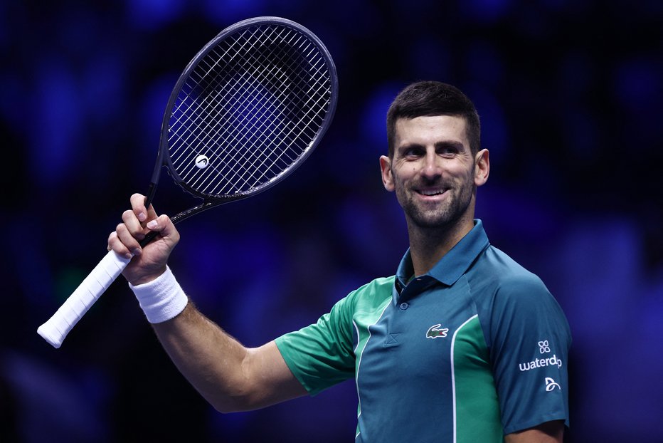 Fotografija: Novaku Đokoviću se bo po turnirju v Torinu še bolj smejalo, če ga bo osvojil. FOTO: Guglielmo Mangiapane/Reuters