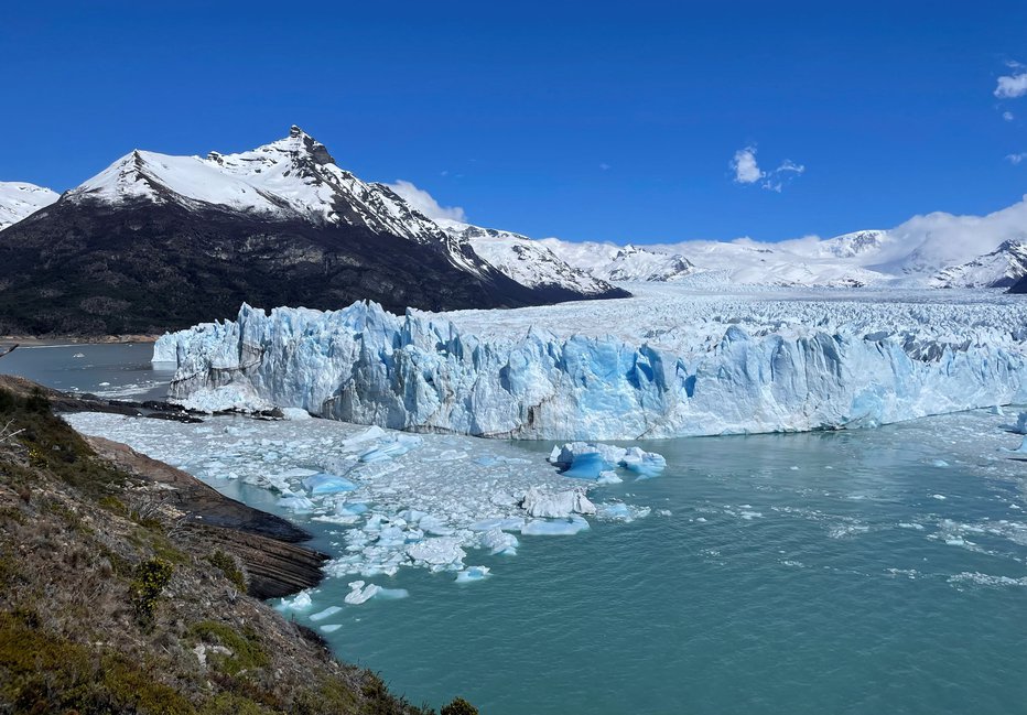 Fotografija: Ledeniki na Arktiki in Antarktiki že dlje izginjajo. FOTO: Lucinda Elliott/Reuters